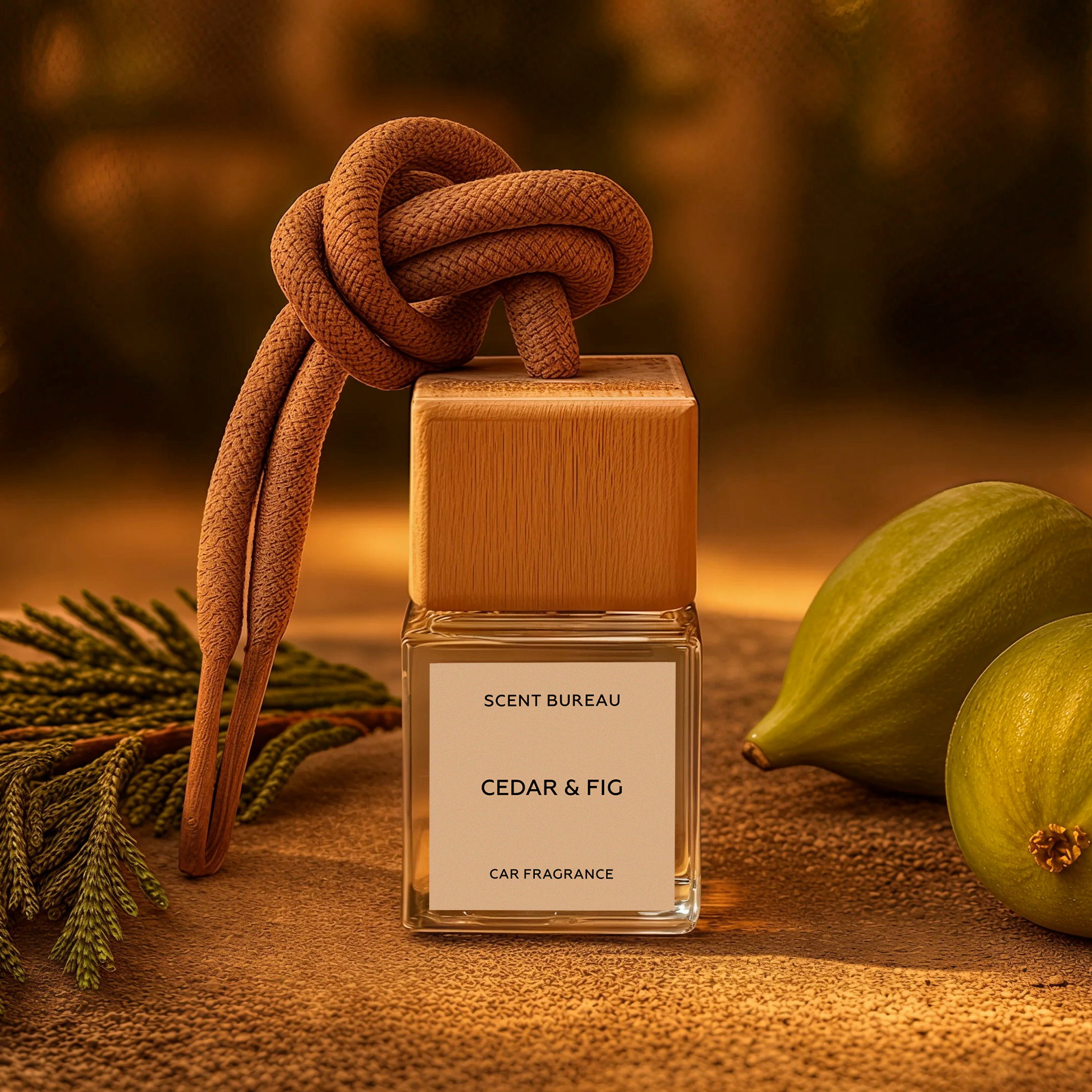 Диффузор для автомобиля Кедр и инжир