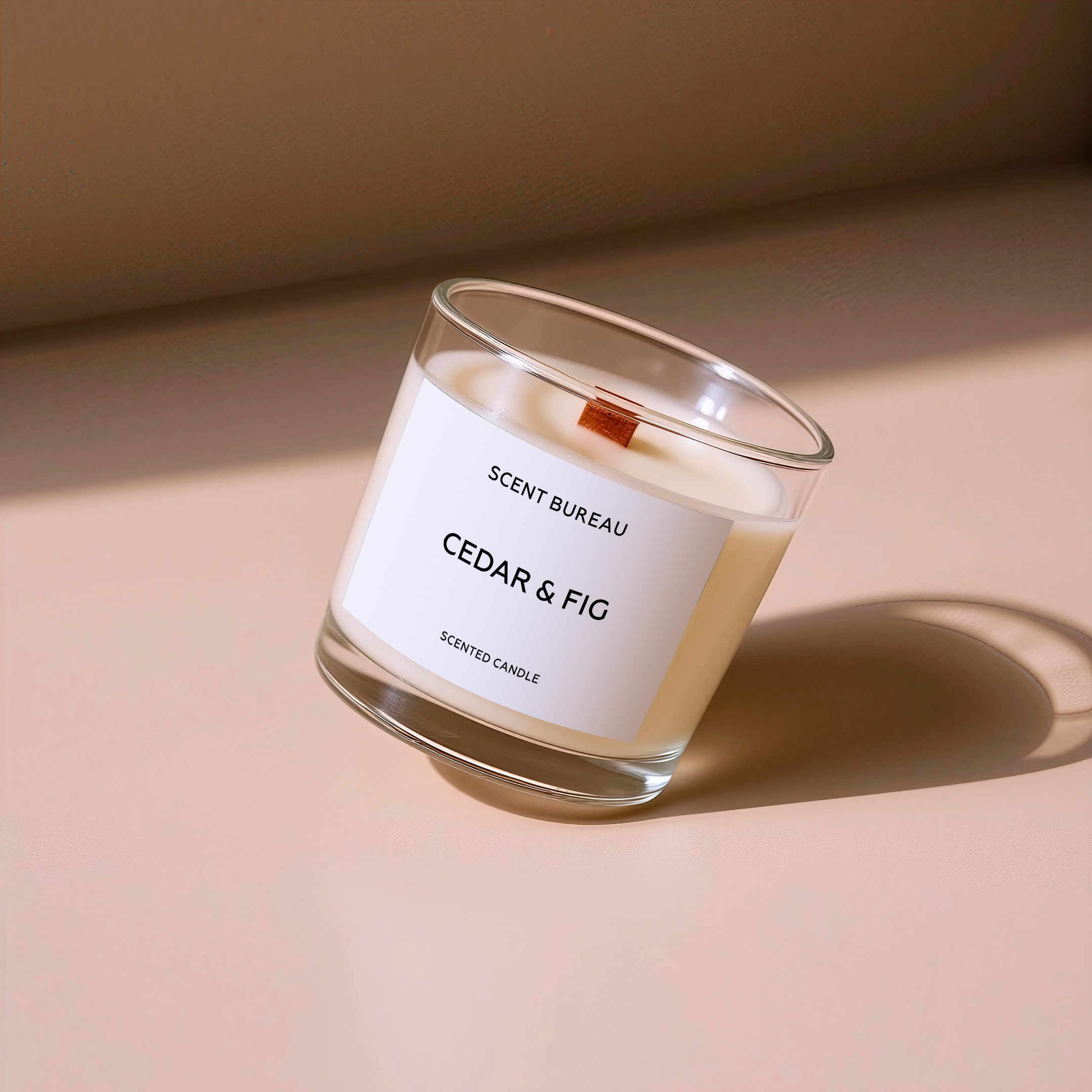 Ароматическая свеча Кедр и инжир 100 мл Ароматическая свеча Кедр и инжир 100 мл