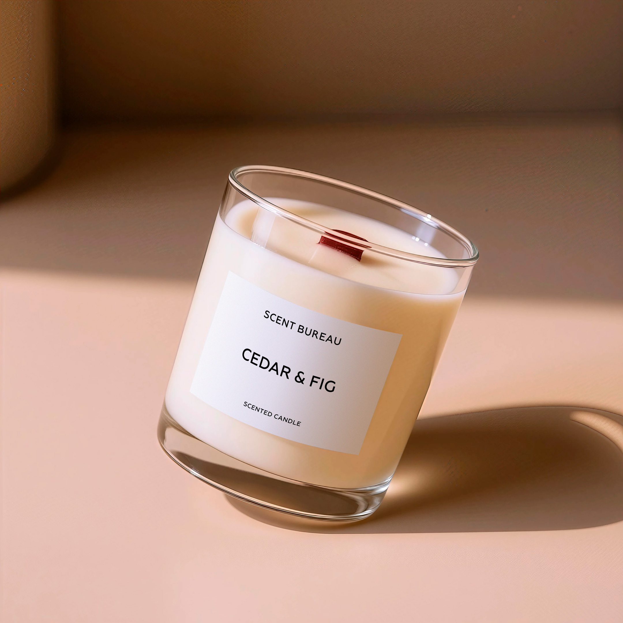 Ароматическая свеча Кедр и инжир 190 мл Ароматическая свеча Кедр и инжир 190 мл