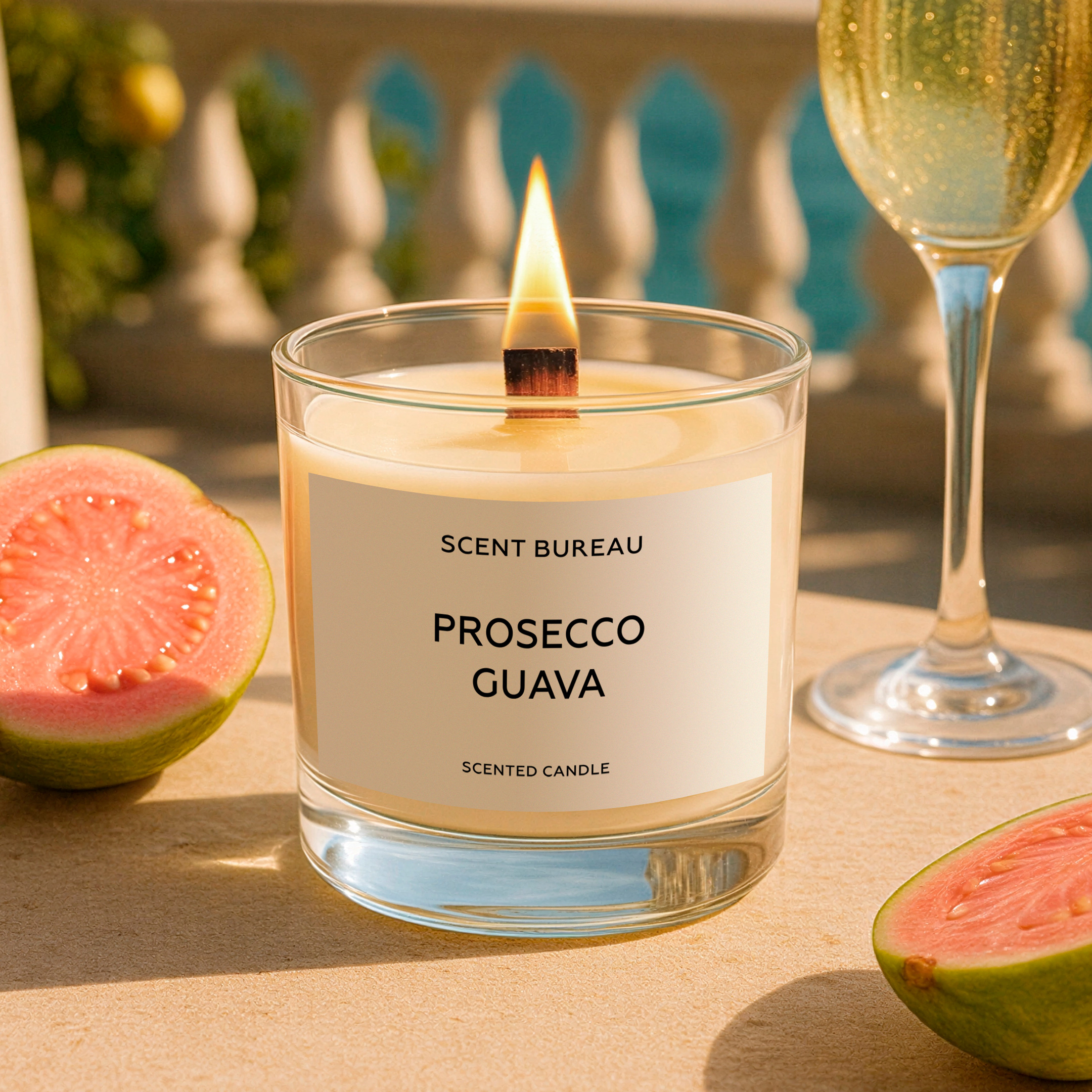 Ароматическая свеча Просекко и гуава 100 мл