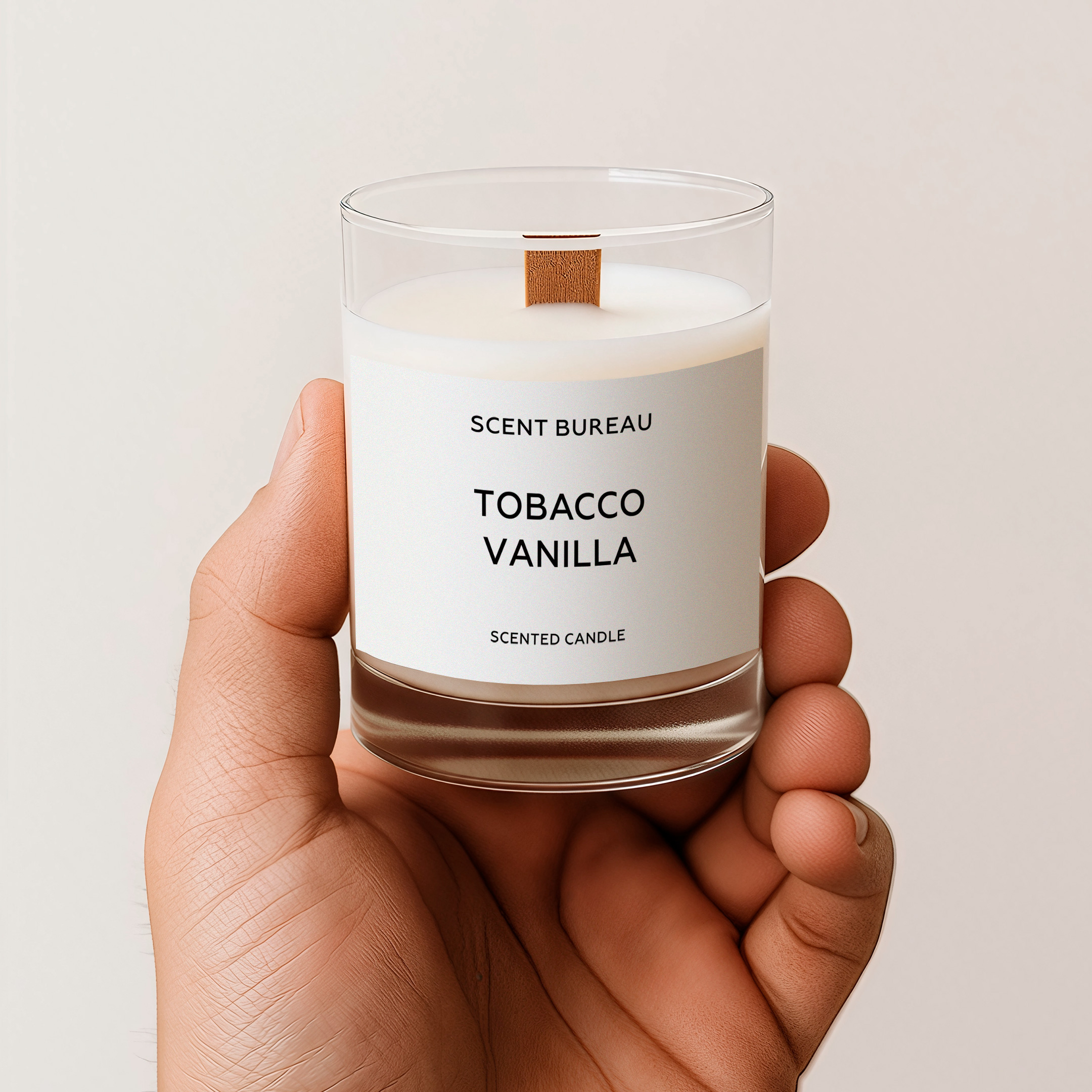 Ароматическая свеча Табак и ваниль 60 мл