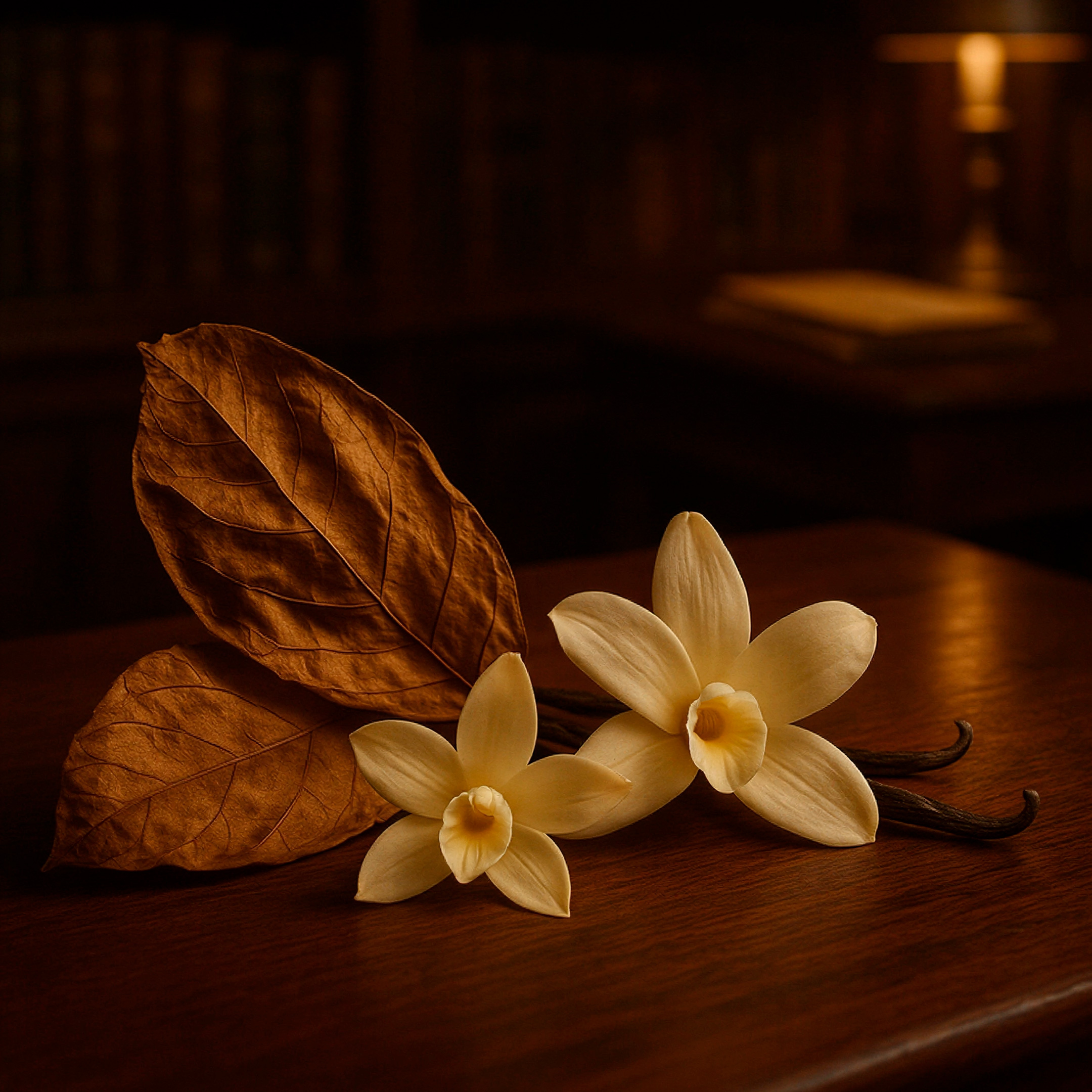 Ароматическая свеча Табак и ваниль 100 мл