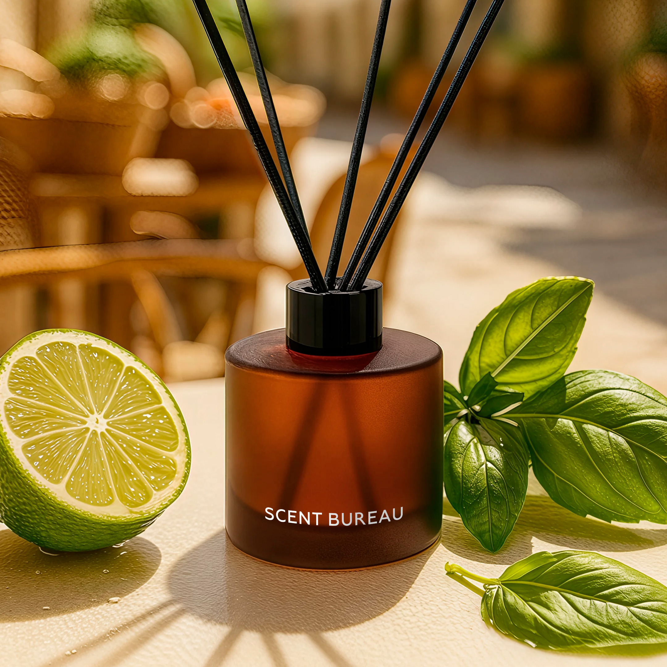 Ароматический диффузор Лайм и базилик 100 мл